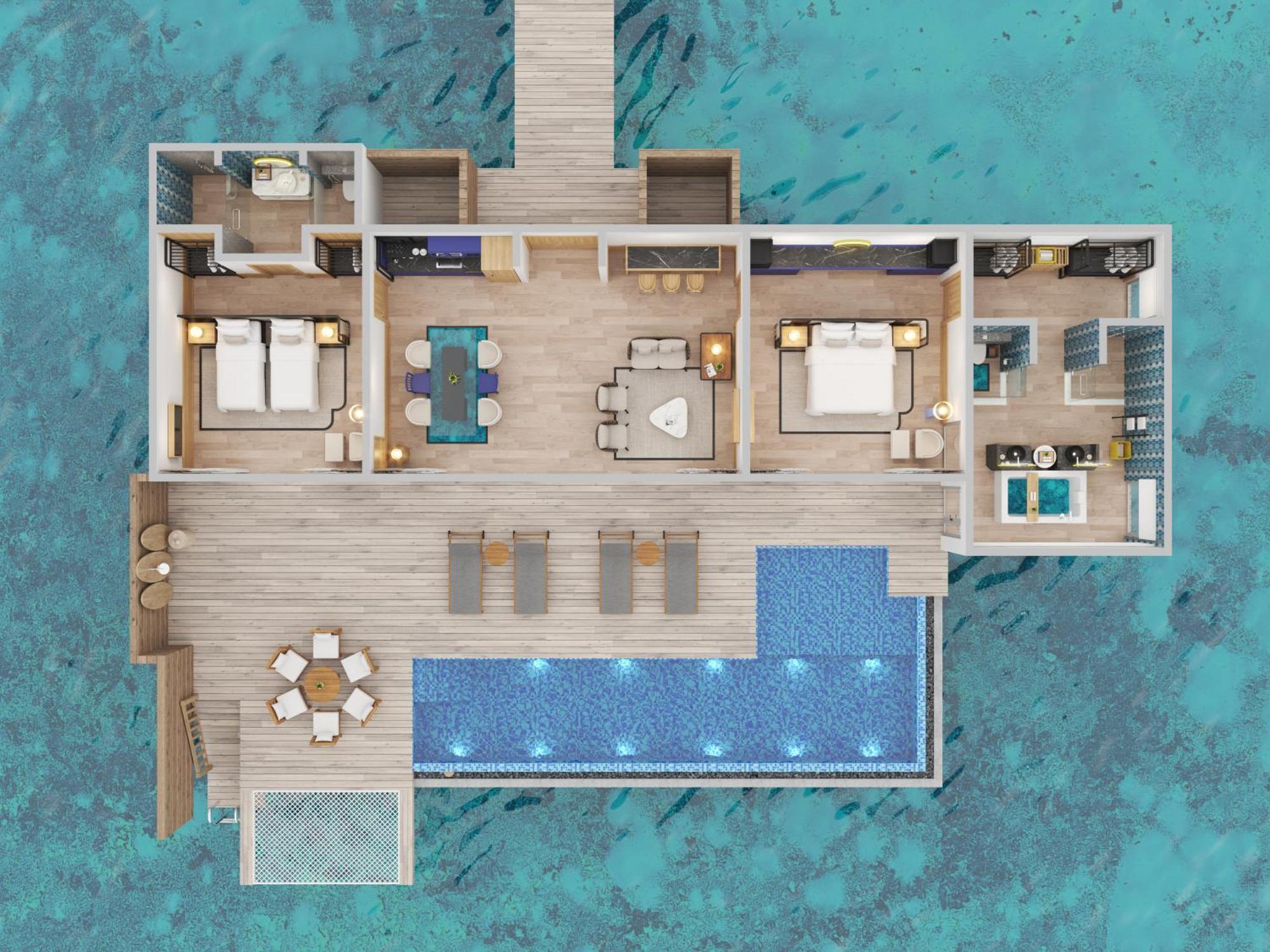Avani Plus Fares Maldives Resort - 50 Percent Off On Seaplane Transfer For Minimum Stay Of 3 Nights And More For Stays Until 31 October 2025 Kendhoo الغرفة الصورة