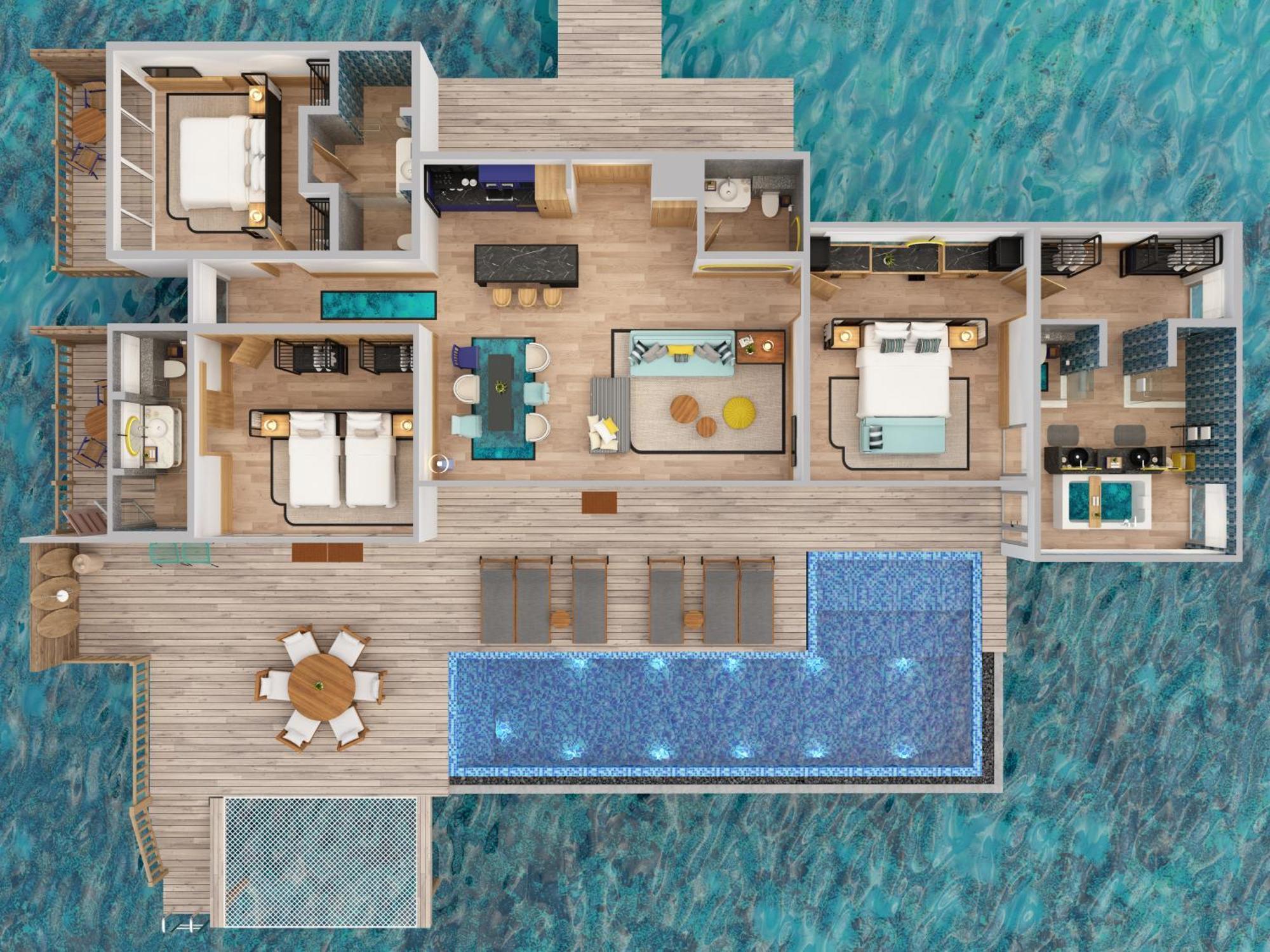 Avani Plus Fares Maldives Resort - 50 Percent Off On Seaplane Transfer For Minimum Stay Of 3 Nights And More For Stays Until 31 October 2025 Kendhoo الغرفة الصورة